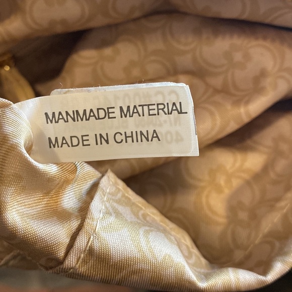 REDUCED Two Piece Large Tote Bag Set Pastel Pink, Blue, Taupe - Picture 8 of 8